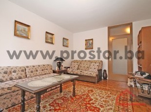 furnished two bedroom apartment with a loggia and in a great location in Hrasno