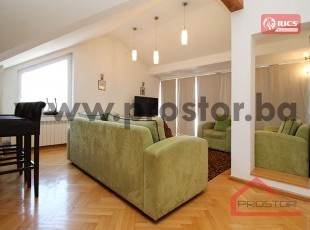 Furnished four-room apartment with a garage. Kovačići settlement