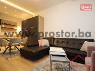 1BDR modern 57 sq.m. apartment in a new residential building with a garage, Bolnicka, Sarajevo - FOR RENT