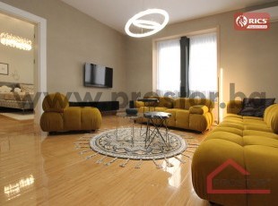 Modern refurbished 3BDR apartment of 137sq.m. apartment with a garden and a garage in a residential building, Centar, Sarajevo - FOR RENT