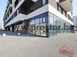 Višenamjenski poslovni prostor u prizemlju sa velikim staklenim portalima u novogradnji površine 130m2 - Otoka