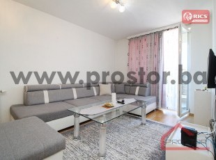 Smaller 2BDR apartment in a new building with a balcony, Miljacka - FOR RENT