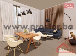Functional off-plan RIVERSIDE one bedroom apartments, in a quiet neighborhood with fantastic trafic links to city center, motorway and the airport, Stup, Sarajevo. Prices from 3.250,00 KM/sqm including VAT! Buy now and get up to 5% off-plan discount!