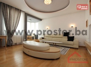 Modern refurbished bright 3BDR apartment of 114sq.m. apartment in a residential building, Centar, Sarajevo - FOR RENT