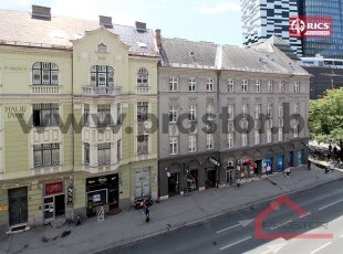 Bright unfurnished business premises of 86sq.m. in a residential building, Marijin Dvor, Sarajevo - FOR RENT