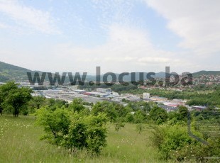 A spacious and sunny plot of land with a beautiful open view, registered area of ​​7,624m2 in the settlement of Hotonj, Municipality of Vogošća