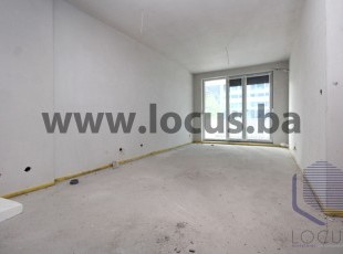 NEW BUILDING DOBRINJA! One-room apartment with a terrace of 62.3 sqm, east orientation, on the ground floor of a new residential and commercial building in Mulić brothers street