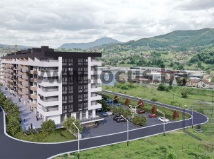 NOVOGRADNJA VOGOŠĆA! Trosobni stanovi, odličnog rasporeda, površine 56-66m2 u novom savremenom stambeno-poslovnom objektu u izgradnji, Vogošća, naselje Rosulje