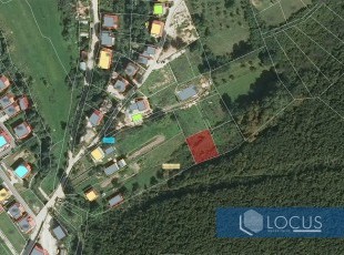 Sunny plot of land of 649m2 in a natural environment, a ten-minute drive from the center of Ilidža, Gladno polje