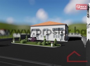 Višenamjenski skladišno-kancelarijski poslovni objekat sa velikim privatnim parking prostorom, Ilijaš