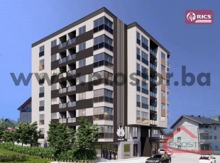 One-room apartment of 48.73 onsq.m the high ground floor, located in an attractive and peaceful area, Nedžarići neighborhood — a perfect investment opportunity with a possibility of a 5% discount on resale!