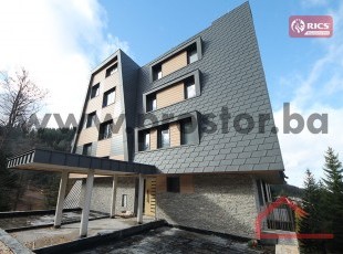 Unique offer! Modern 37sqm apartment on the second floor, located in a newly built building in a prestigious location on Jahorina. The space exudes elegance, warmth and top functionality - an ideal combination of luxury and mountain peace.FOR SALE