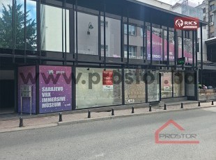 Multi-Purpose Ground Floor Commercial Space with Large Glass Frontage in the Heart of Sarajevo – Dalmatinska Street