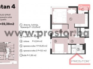 NEW BUILDING CITY LIFE, SKENDERIJAI! Smaller two-room apartment with an open view of SCC and the center of Sarajevo