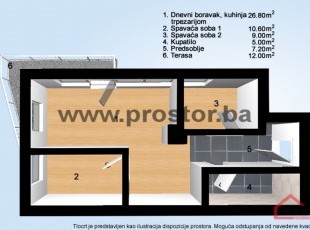 2BDR 62 sq.m. apartment best location ski resort Bjelašnica, Sarajevo - FOR SALE ***VR tour available ***